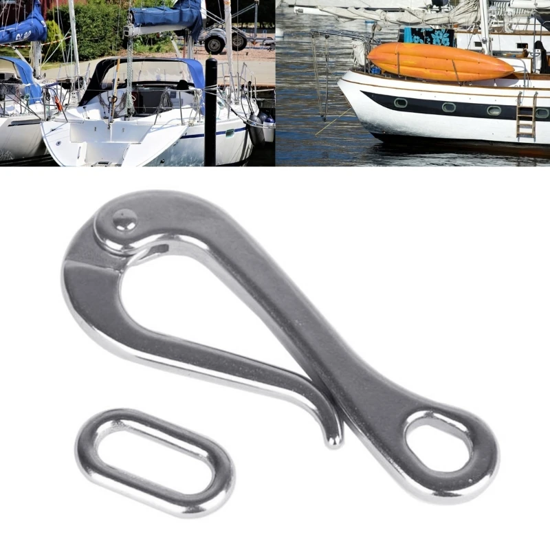 Quick Release Boats Hook Convenient Quick Release Hook Time Saving Hook Easy to Use Hook Secure Pontoon & Small Boats