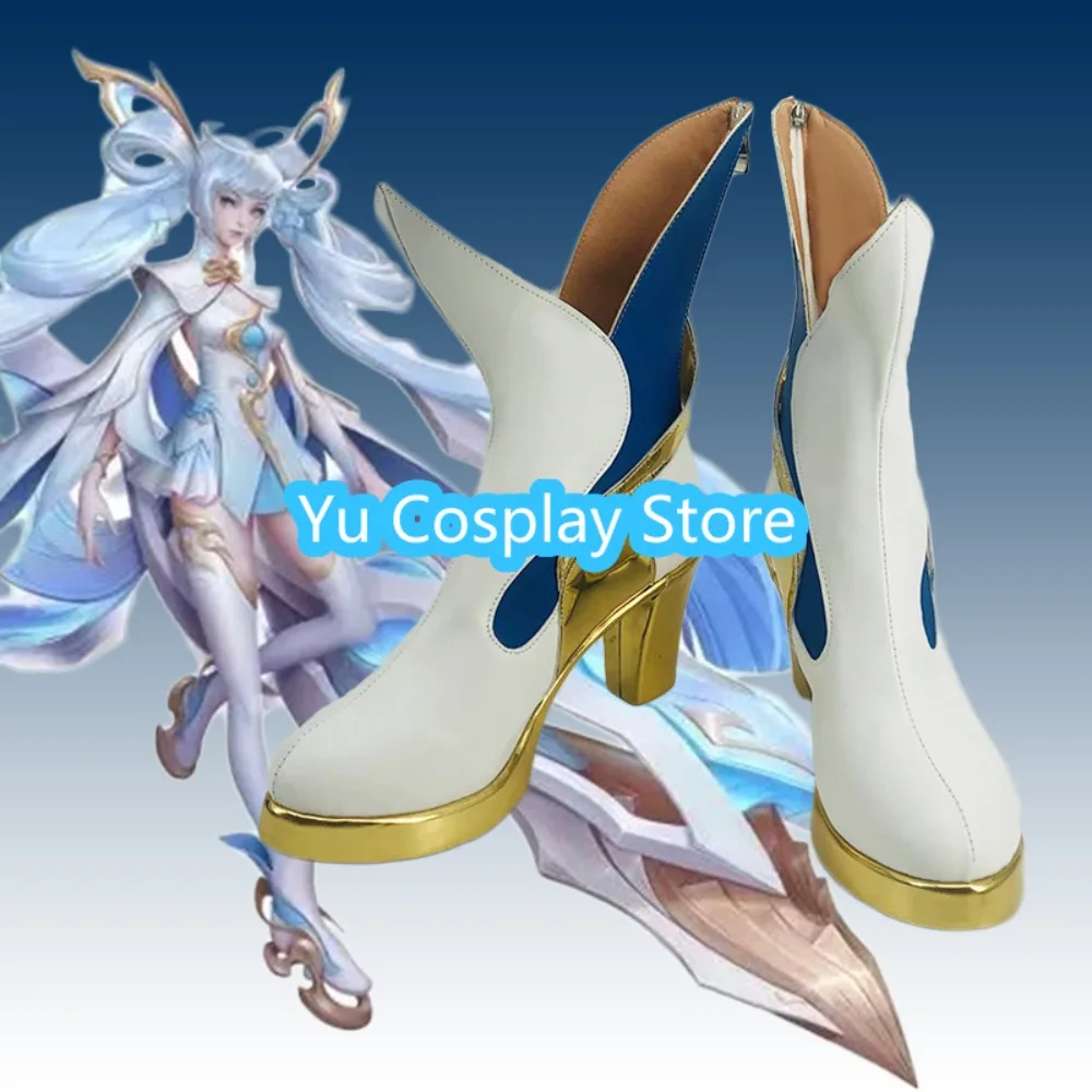 

Yu Cosplay Store Honor Of Kings Sun Shangxiang Cosplay Shoes Anime Cosplay Shoes Boots Halloween Costumes Props