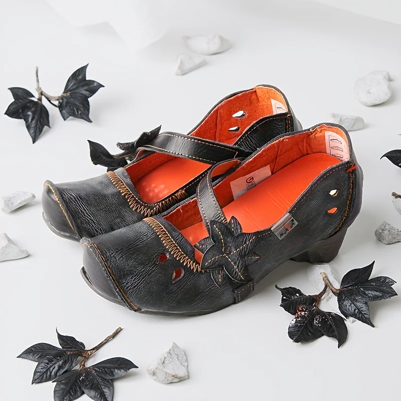 

TMA EYES Summer New Women's Low Order Shoes with Unique Flower Decoration Design