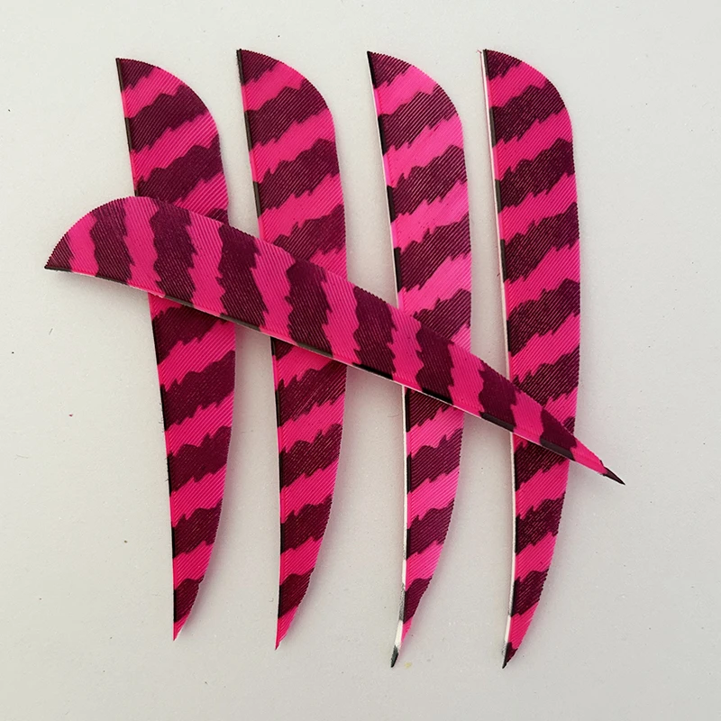 50 Pcs 4 inch Archery Carbon Arrow Fletching Turkey Feather Right Wing for Bow Arrow Feathers Vanes