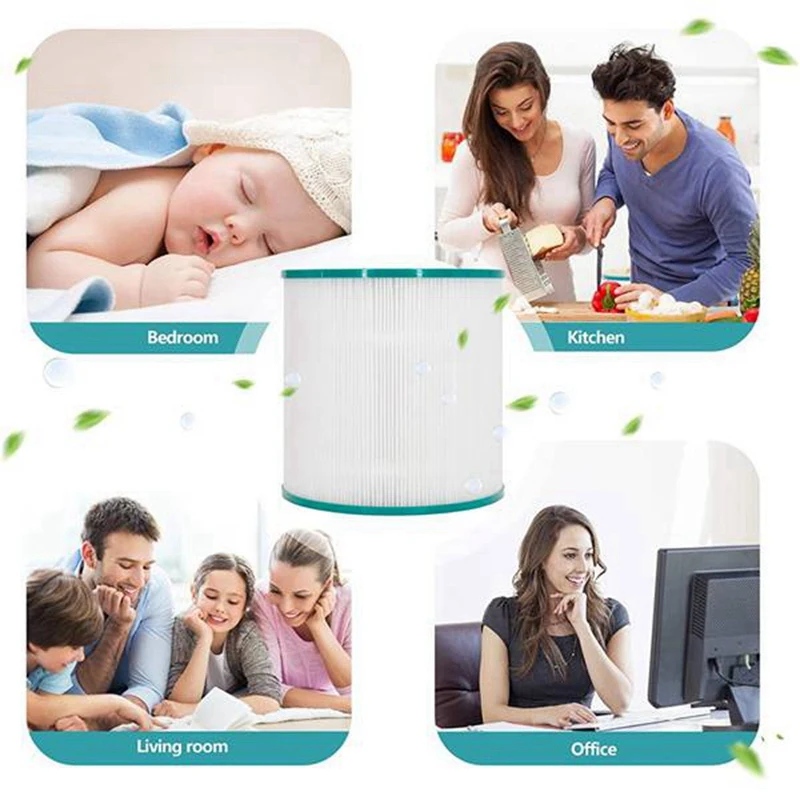 2 حزم HEPA استبدال فلتر الهواء ل دايسون TP01 ، TP02 ، TP03 ، BP01 AM11 برج تنقية نقية الساخن كول لينك استبدال أجزاء