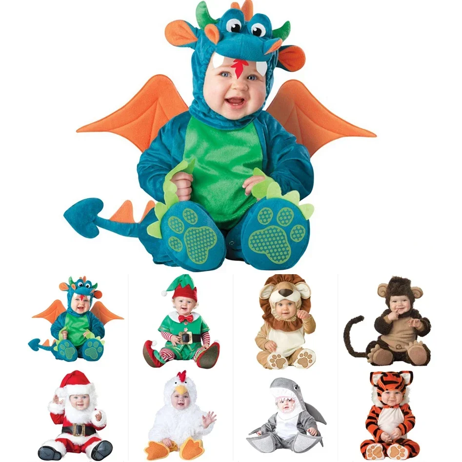 6M-24M New Arrival Christmas Xmas Holiday Halloween Costume Infant Baby Girls Lion Rompers  Newborn Toddlers Clothes