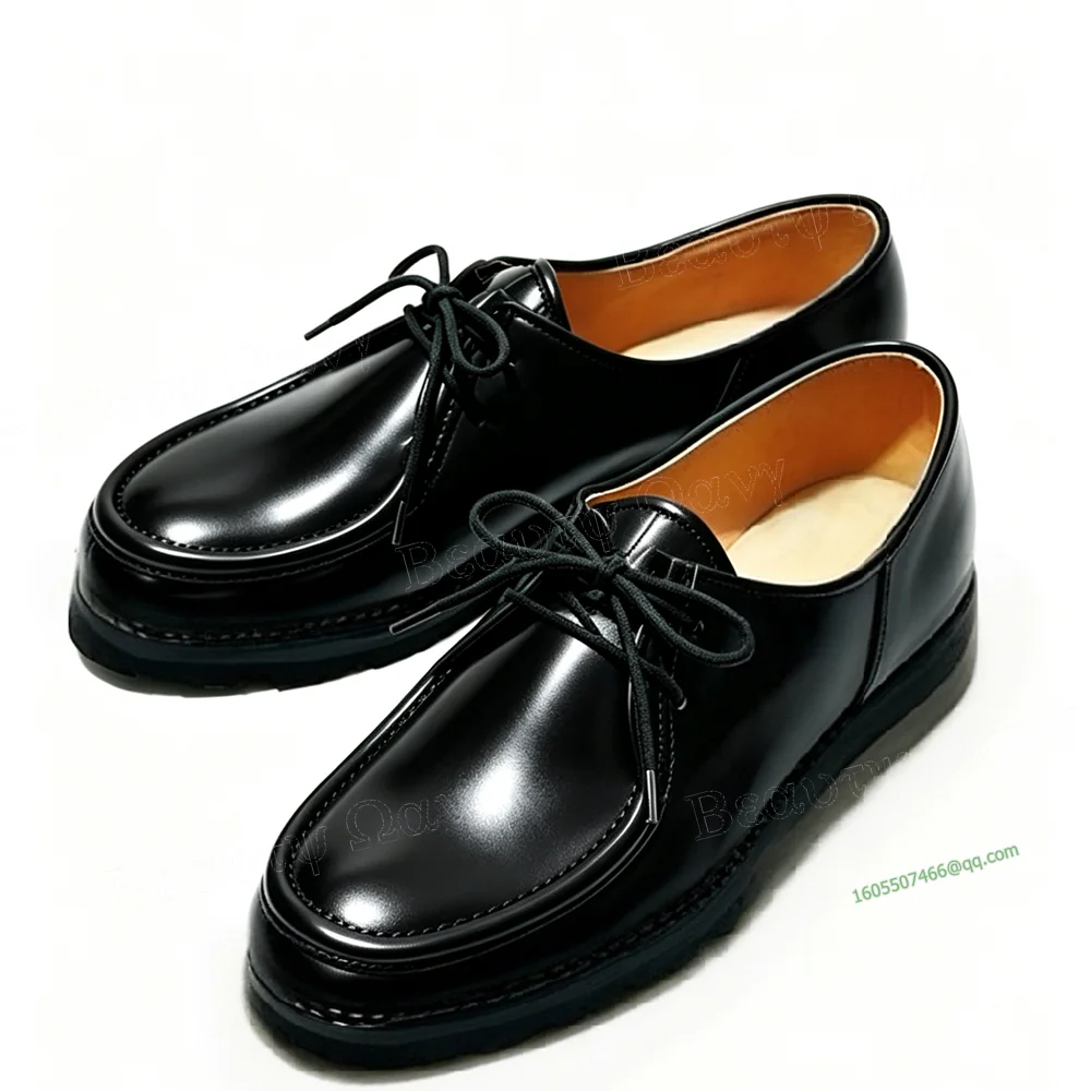 Green Solid Men's Big Shoes Front Cross Tied Pumps Men's Dress Shoes Gentlemen Slip on Party Shoes Big Size 47 Sprig Autumn
