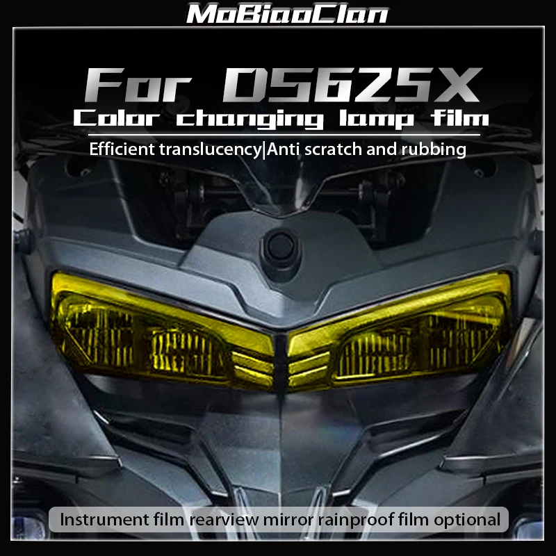

For Loncin VOGE DS625X ds625x Headlight film instrument film turn signal film scratch resistant and color changing accessories