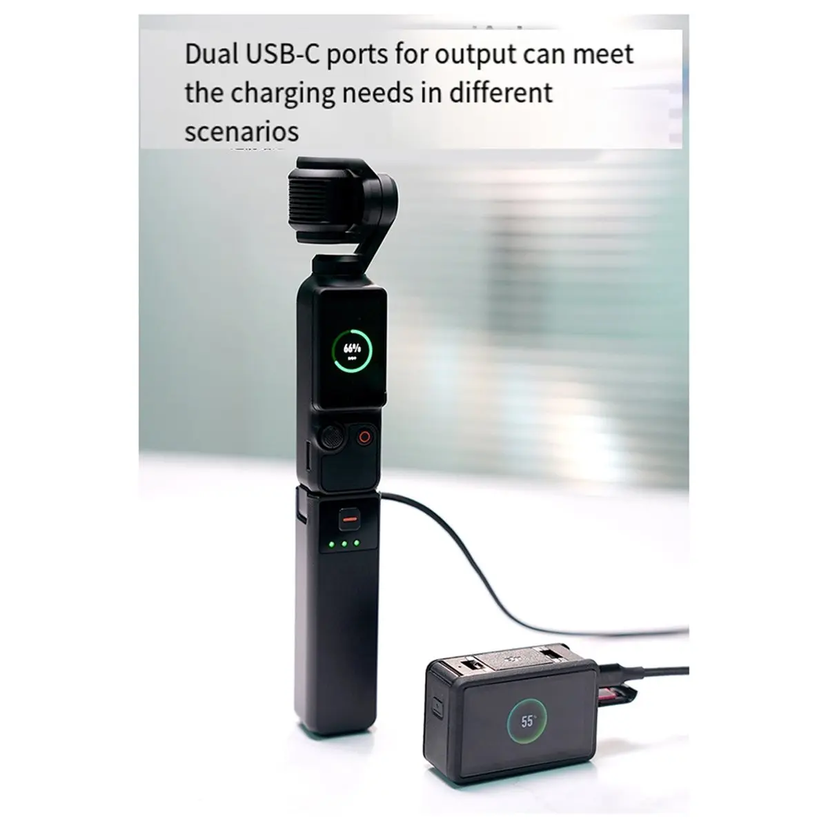 

A32M For POCKET 3 Battery Life Handle Accessories Professional Portable Power Bank 5000mAh Mobile Power Supply