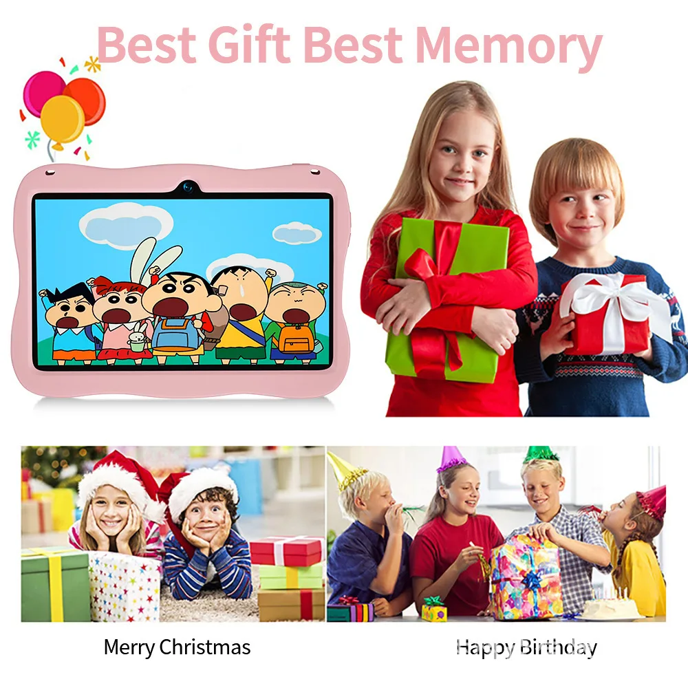 

7-inch children's fun tablet WFI version 4+64 handheld game console, lightweight and portable, children's puzzle toy