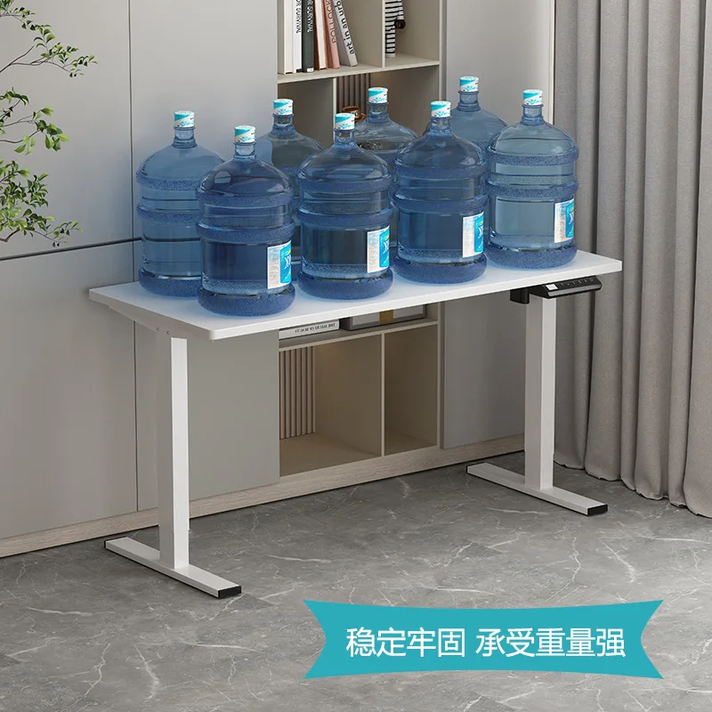 Electric lifting table legs double motor solid wood smart desk computer