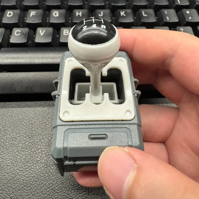 Auf Lager Yell Original Sound-Produktion Mini Auto Griff Action Figur Handbremshebel Modell Sammeln Dekor Ornamente Spielzeug Geschenke