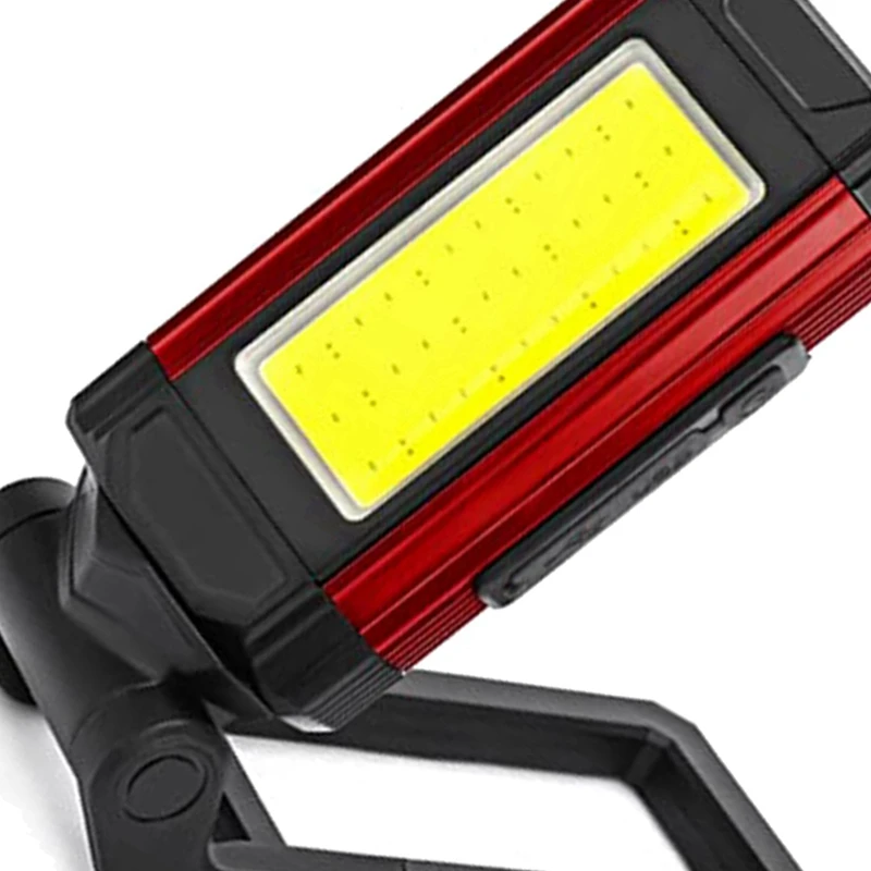 Перезаряжаемый рабочий фонарь, магнитный светодиодный фонарик, водонепроницаемый рабочий фонарь для домашних отключений электроэнергии и чрезвычайных ситуаций