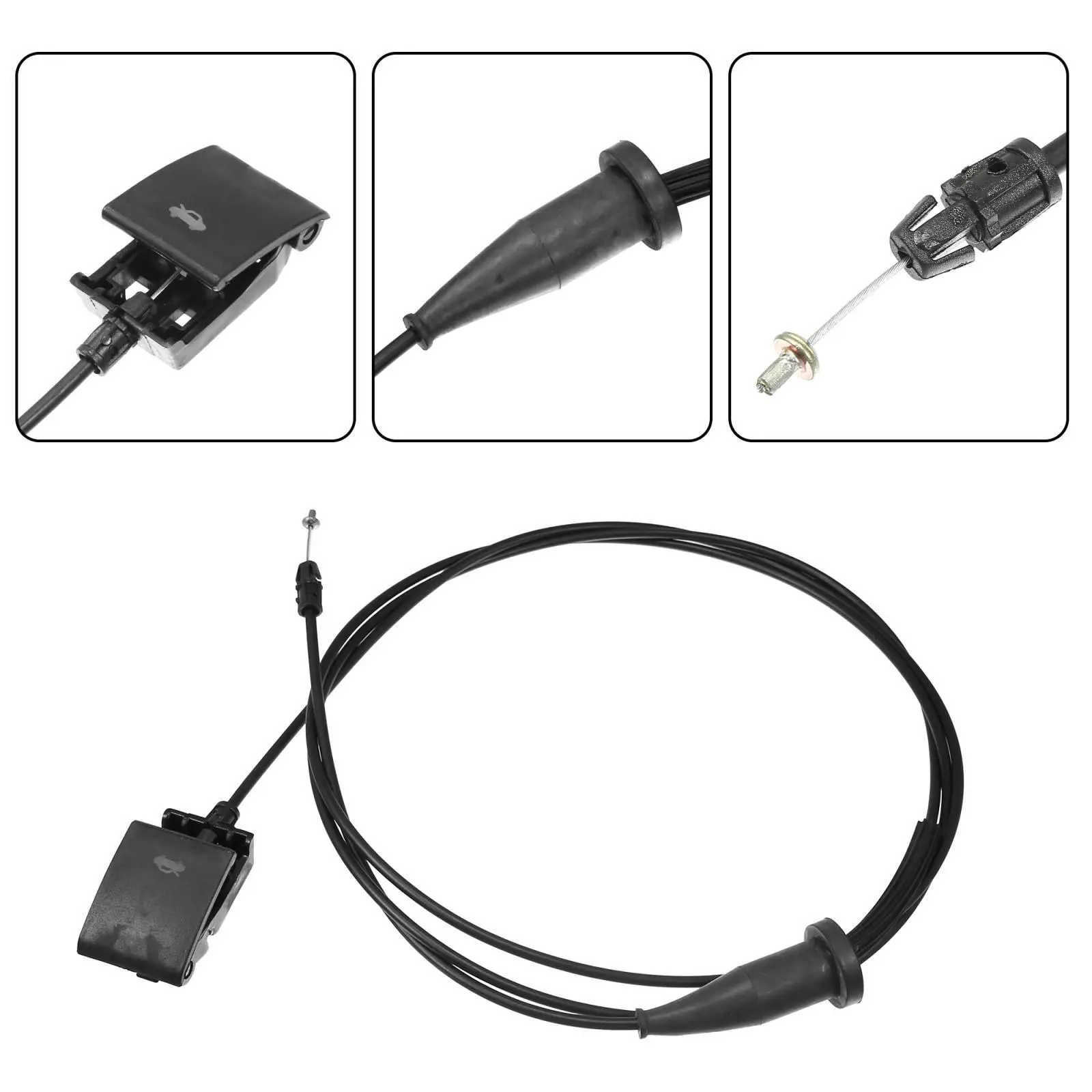 

Автозапчасти, ручка в сборе 1PS72DX9AB 1PS72DX9AC 912-450, вытяжка капота, комплект кабелей, запчасти, стальной новый бренд для Chrysler 300 11-21