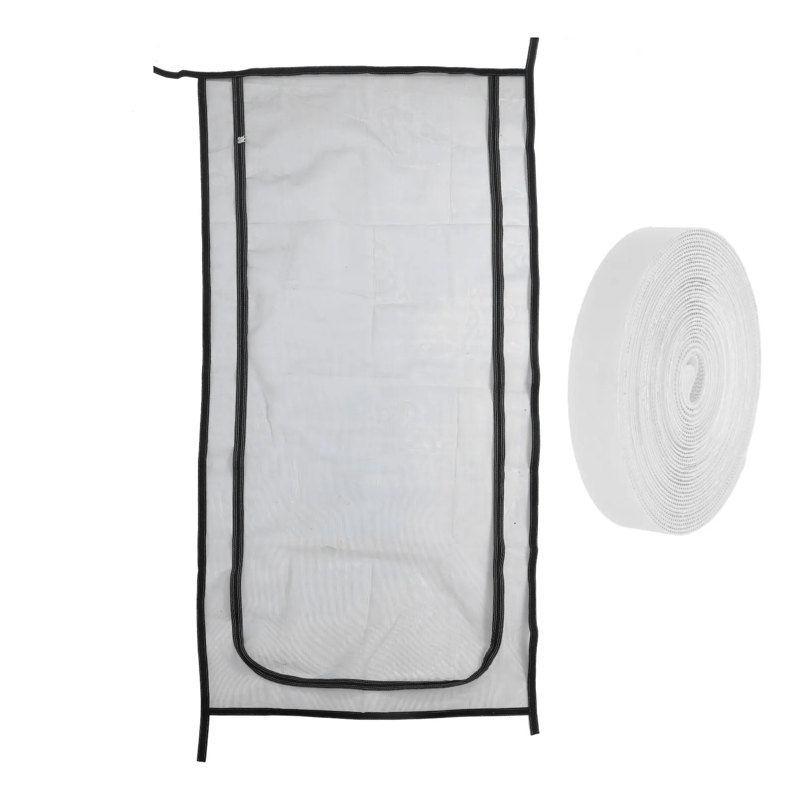 Cat Proof Screen Pet Door for Interior Obstruct Resistant Mesh Barrier Doors Dog Isolated