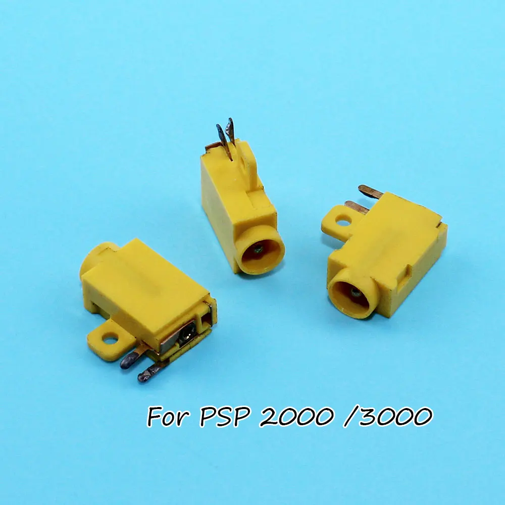 Conector de puerto de carga de alimentación para PS2 1000 DC, accesorios de consola hembra, 1 piezas para PSP 2000 3000 70000