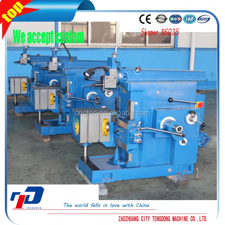 Factory Outlet Hydraulic Metal Shaper Planer Machine BC6085 New Condition Metal Shaping Tool with Motor Core Components for Sale