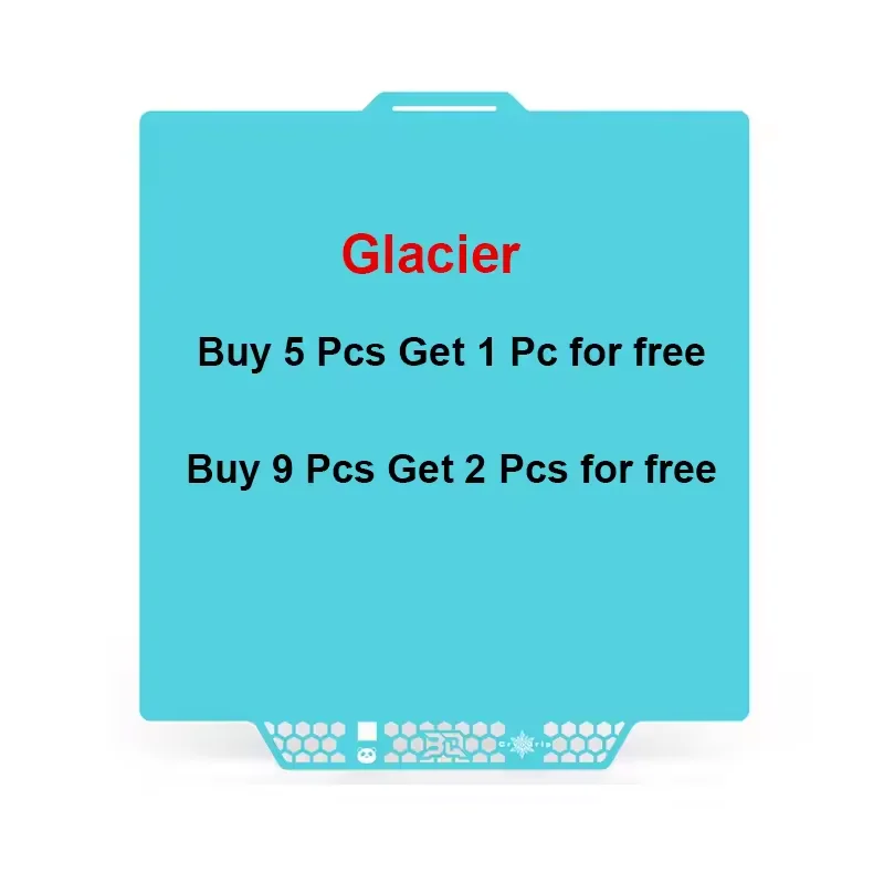 

Кондировочная пластина BIQU Panda CryoGrip Pro 256x256 мм, легкое удаление модели, двухсторонняя пружинная сталь для 3D-принтера BambuLab P1P P1S A1