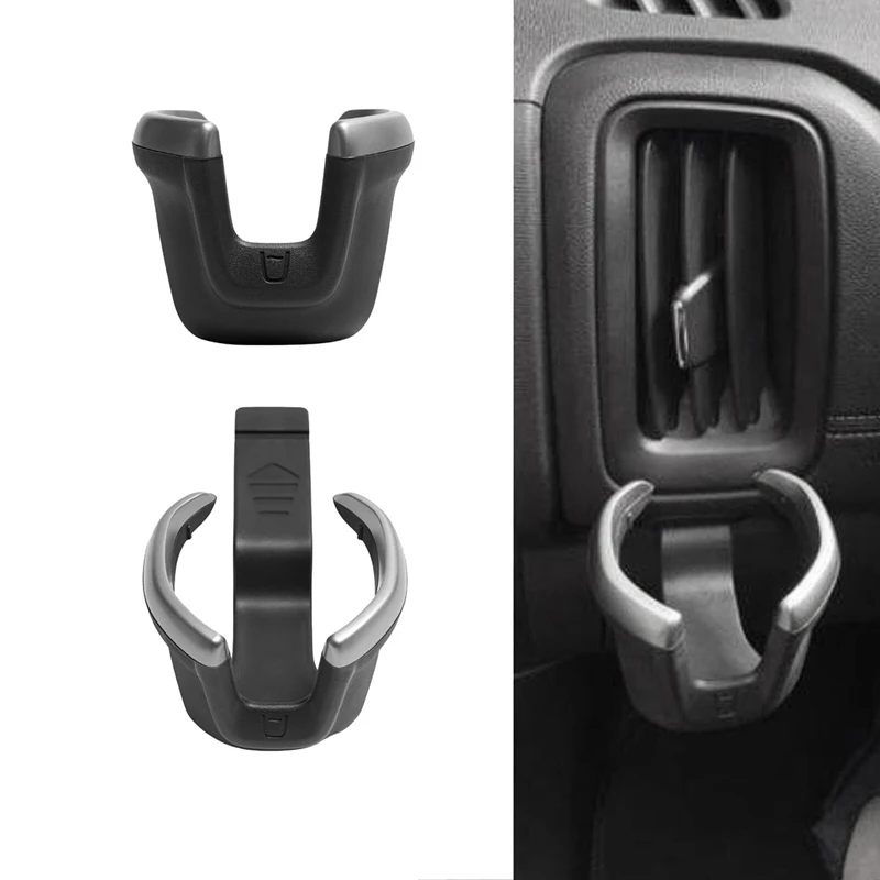 5PCS Car Dash Cup Holder Trim 52124622 For Chevrolet RG Colorado S10 Z71 LTZ LS LT 2016-2022 Under Air Vent Can Holder Parts