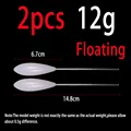 2 Piezas Flotantes de 12g