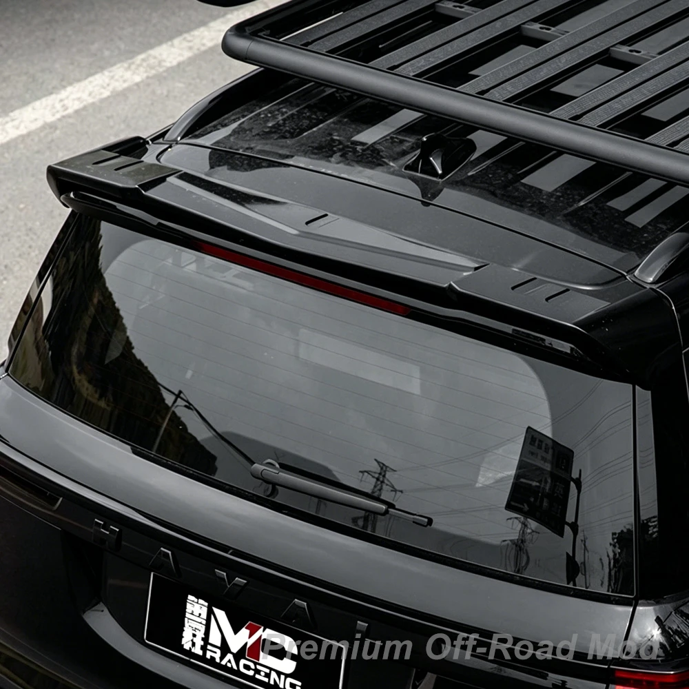 For 2023-2025 new Haval H5 modified ABS painted, no-drill MC model rear spoiler top wing downforce rear spoiler Auto Accessories