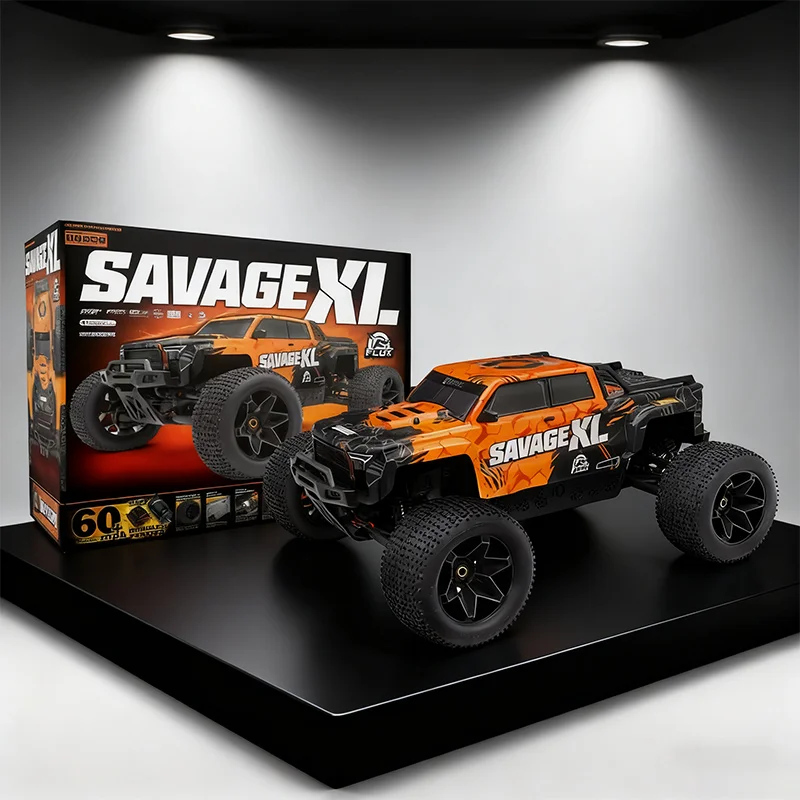 

HPI Extended F Savage XL FLUX V2 GTXL-6 1:8 Remote Control Electric Flip Brushless Off-Road Vehicle Hill Climbing Car 5.9