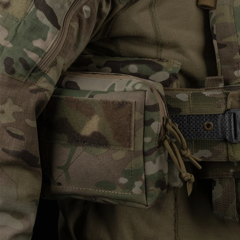 Multifunctional M Size GP Pouch MOLLE Medical Tool Storage with Belt Tactical Airsoft Hunting Vest Plate Carrie Side Bag