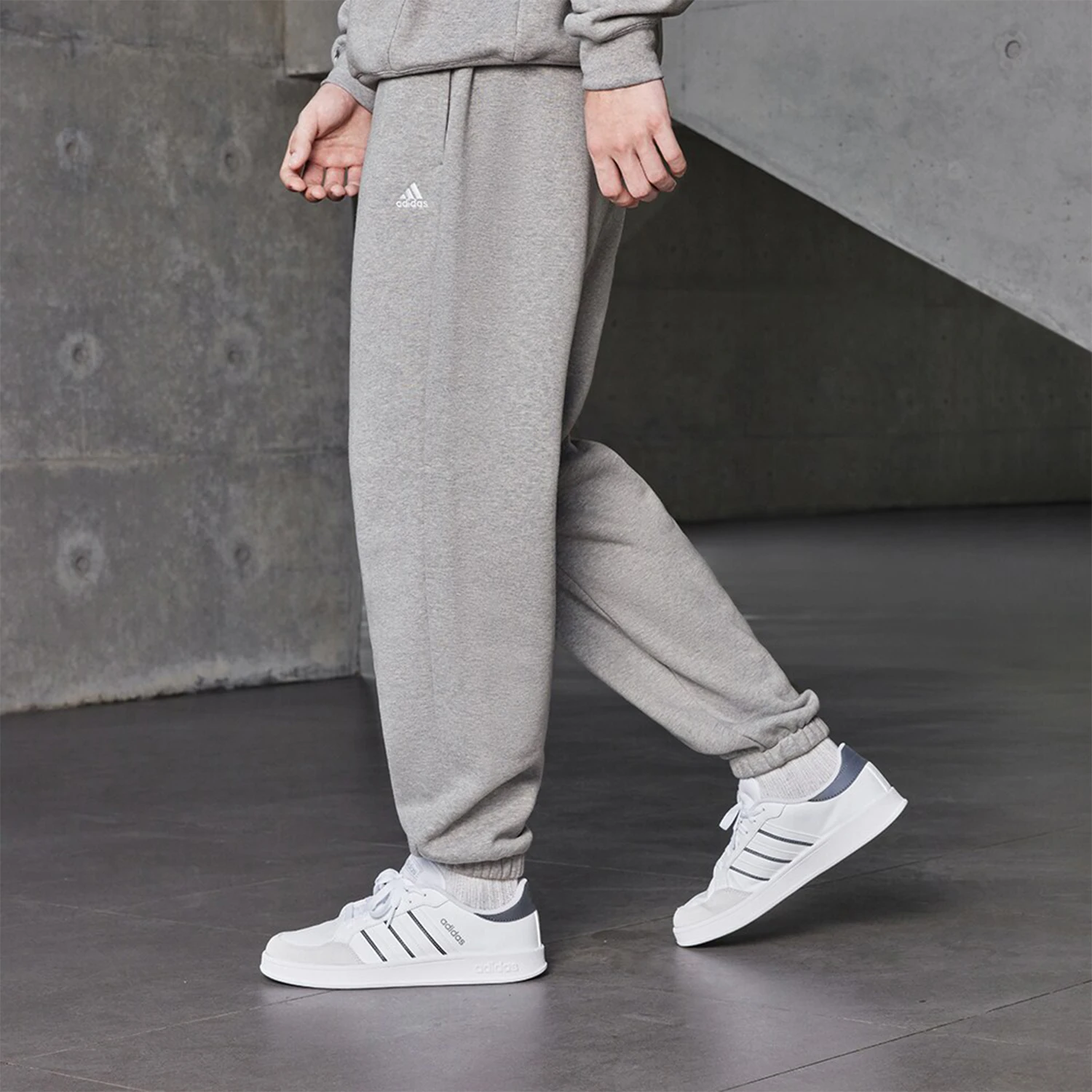 Adidas genuine new men's and women's plush warm casual sports pants IV7608