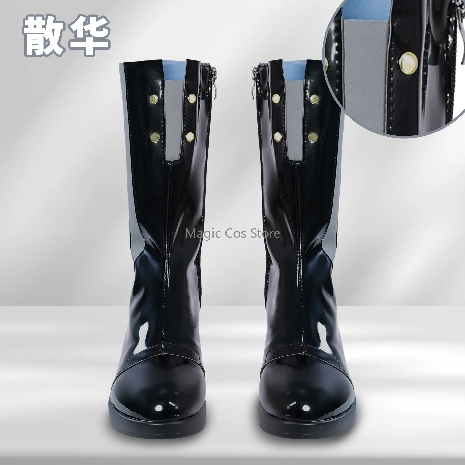 Sanhua Cosplay Shoes Boots Game Wuthering Waves Cosplay Costumes Anime Party Uniform Hallowen Play Role Clothes Props