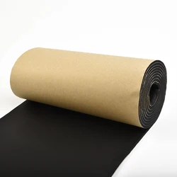 200 X 20cm Car Door Garage Rubber Wall Guard Bumper Sticker High Adhesive Car Exterior Guard Bumper Sticker Replacement Sticker