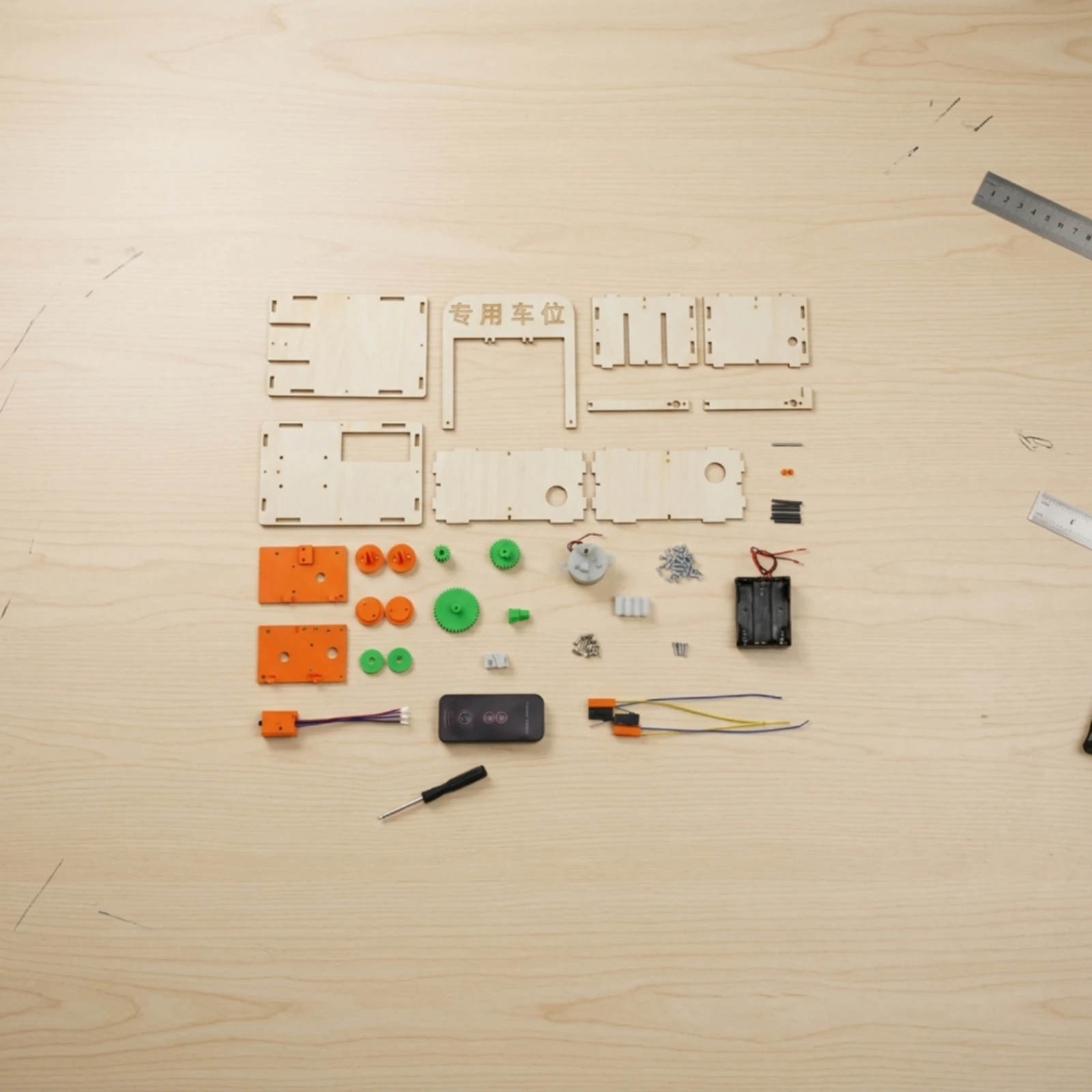 Model Kit Wood - Kit Modello di Controllo Wireless STEM,