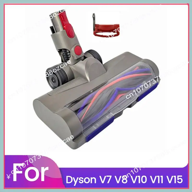 Cabeça de limpeza anti-emaranhado de liberação rápida a26p para dyson v7 v8 v10 v11 v15 peças de aspirador de pó com luz de poeira verde para tapetes f