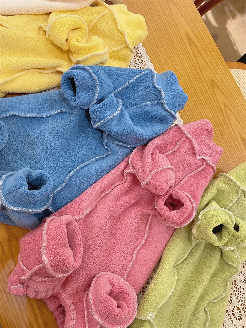 Fleece-Mantel für Sphynx-Katzen, warmer Sweatshirt, 4-beiniger Overall für Kätzchen und Hunde, weiche Freizeitkleidung für männliche Katzen, Devon Rex-Pullover. – Detail 7
