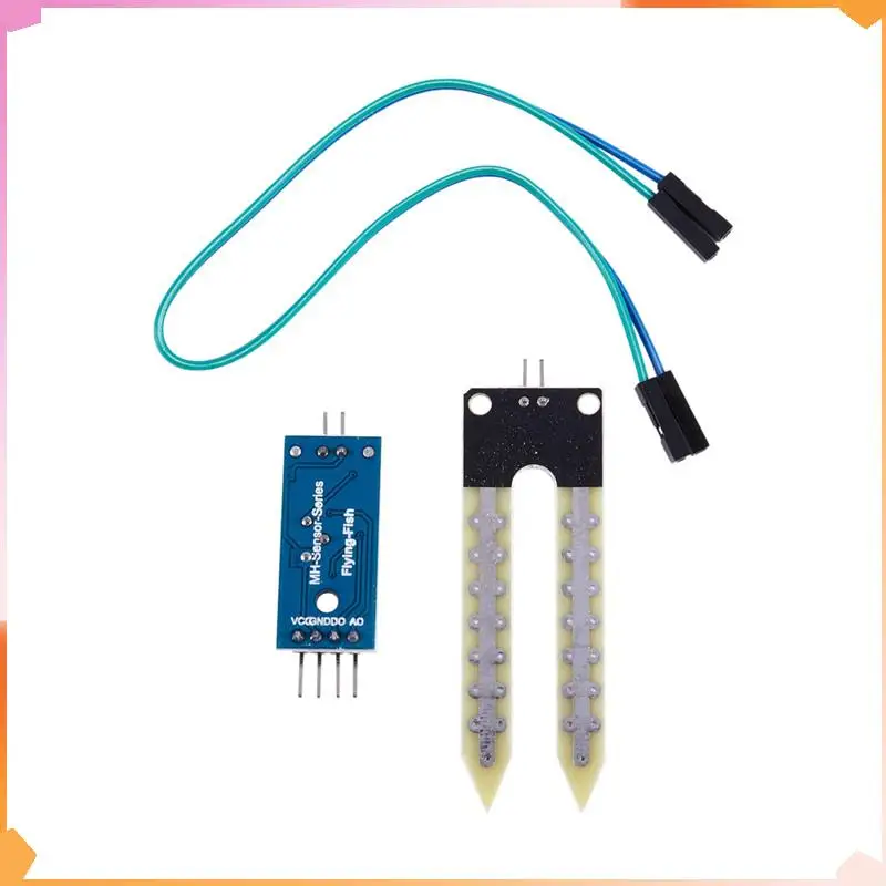 B94A 5X Módulo de detecção de higrômetro de solo Sensor de umidade FC-28 DC 3.3V-5V