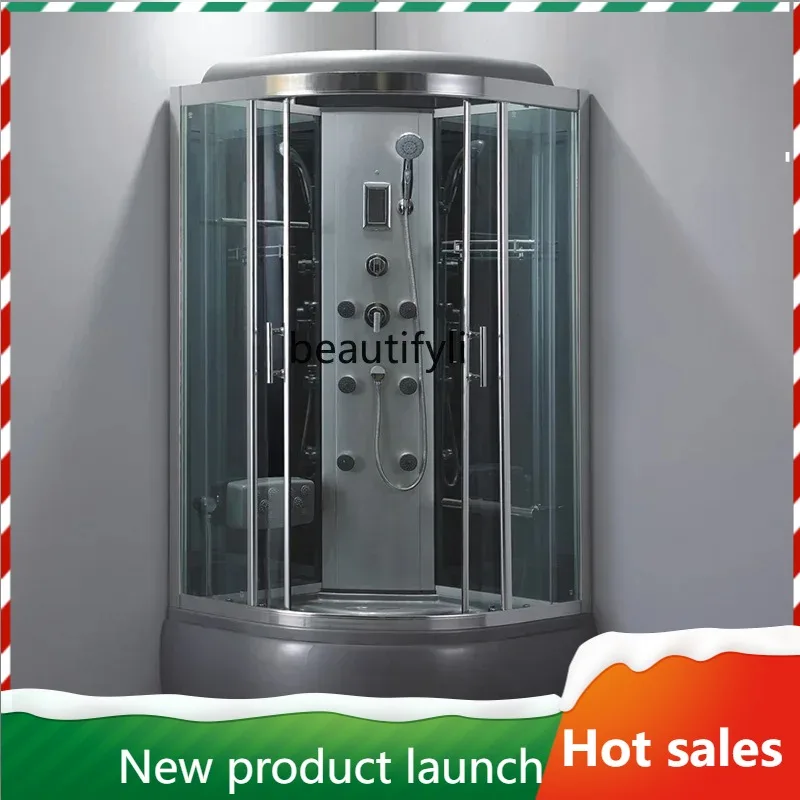 

f185 Deluxe integral shower room, bathroom, arc fan-shaped bathroom, shower and bath integrated bath room