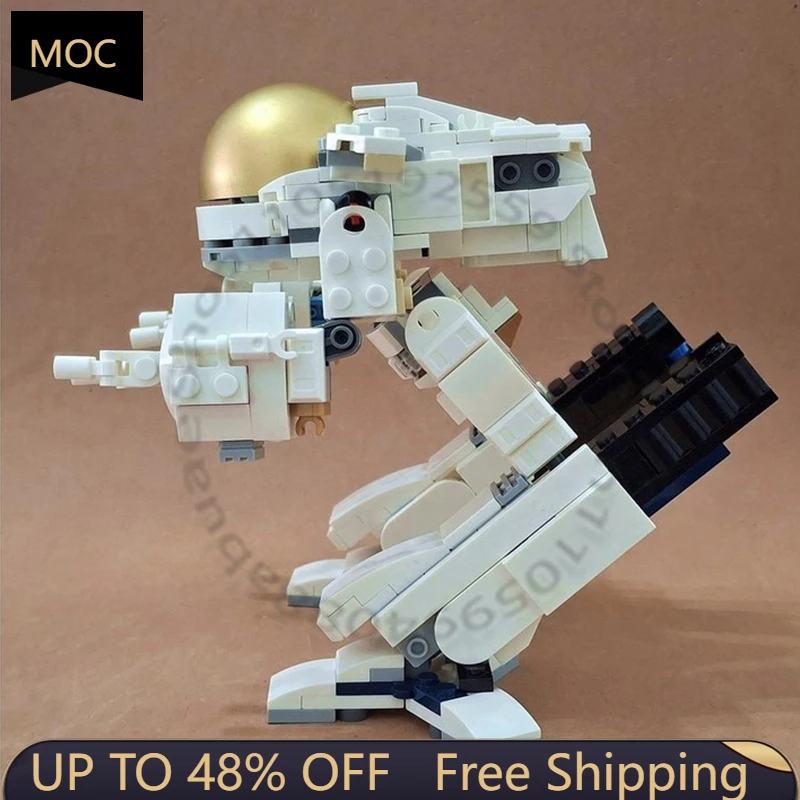 

415 PCS Customize ED-209 Mech alternative built of set 31152 MOC Customize Modular Building Block Simple DIY Festival Toy Gift