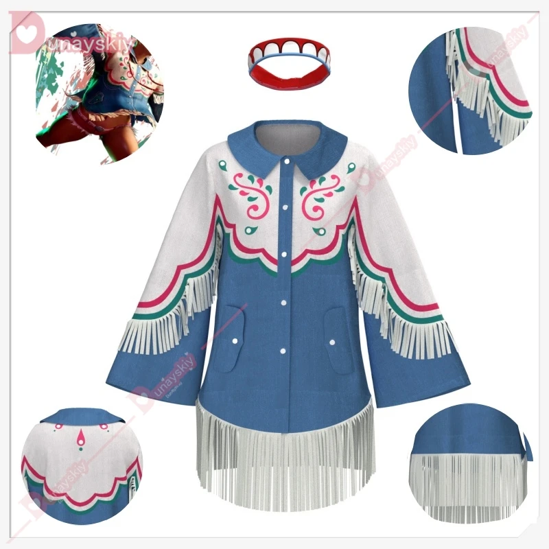 

Костюм для косплея из игры SF Lily, куртка, шарф, ремень, штаны, одежда для ролевых игр, костюм для Хэллоуина, карнавала, маскировка, костюм для взрослых, женщин и девочек
