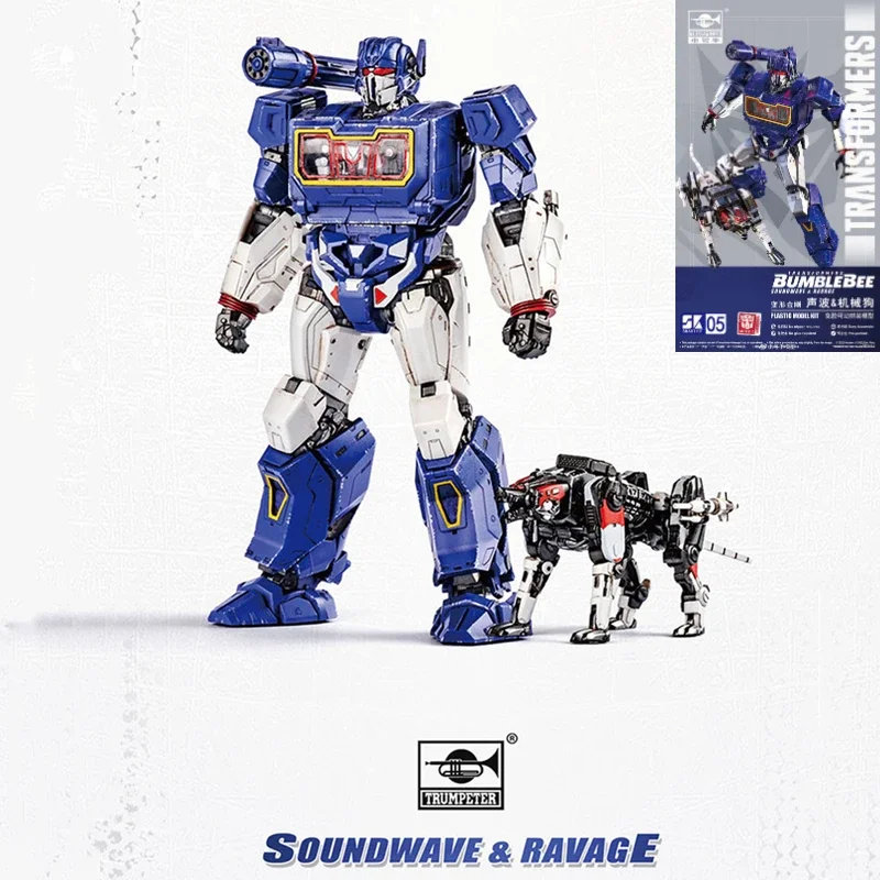 In Stock Transforming Toys Trumpeter Transforms Into Soundwave Arcee Cliffjumper Bee Smart Kit Mini Warrior Action Figure