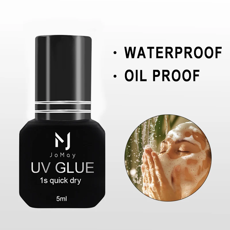 Nuovo GLUE UV Per Estensioni Delle Ciglia Adesivo 1-3S Asciugatura Rapida Forte Polimerizzazione Rapida Forniture Professionali Colla Per Ciglia Impermeabile