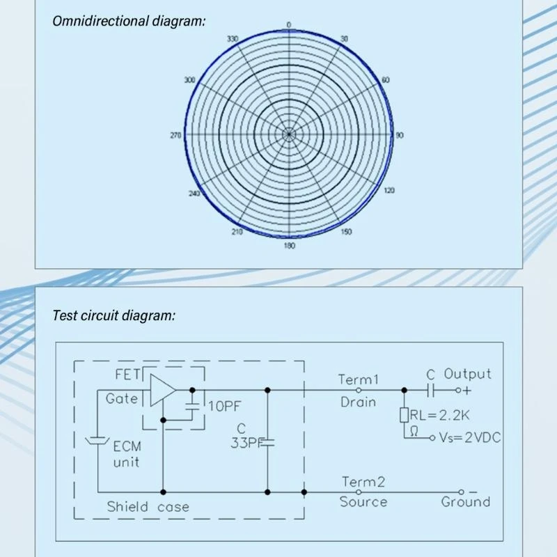 G7NE Antiinterference Eletret Condenser Microfone baixo e sutil coleta som