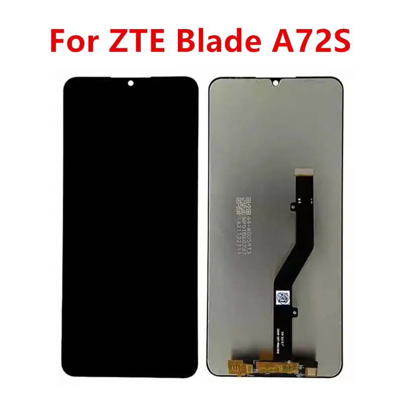 

Передняя панель A 72S для ZTE Blade A72S, ЖК-дисплей 6,75 дюйма, сенсорный экран, дигитайзер, ремонт телефона, запасные части