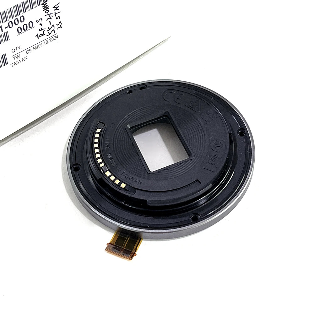 修理部品レンズバヨネットマウント取付リングコンタクトケーブルガラス付きキヤノン RF-S 55-210 ミリメートル f/5-7.1 IS STM