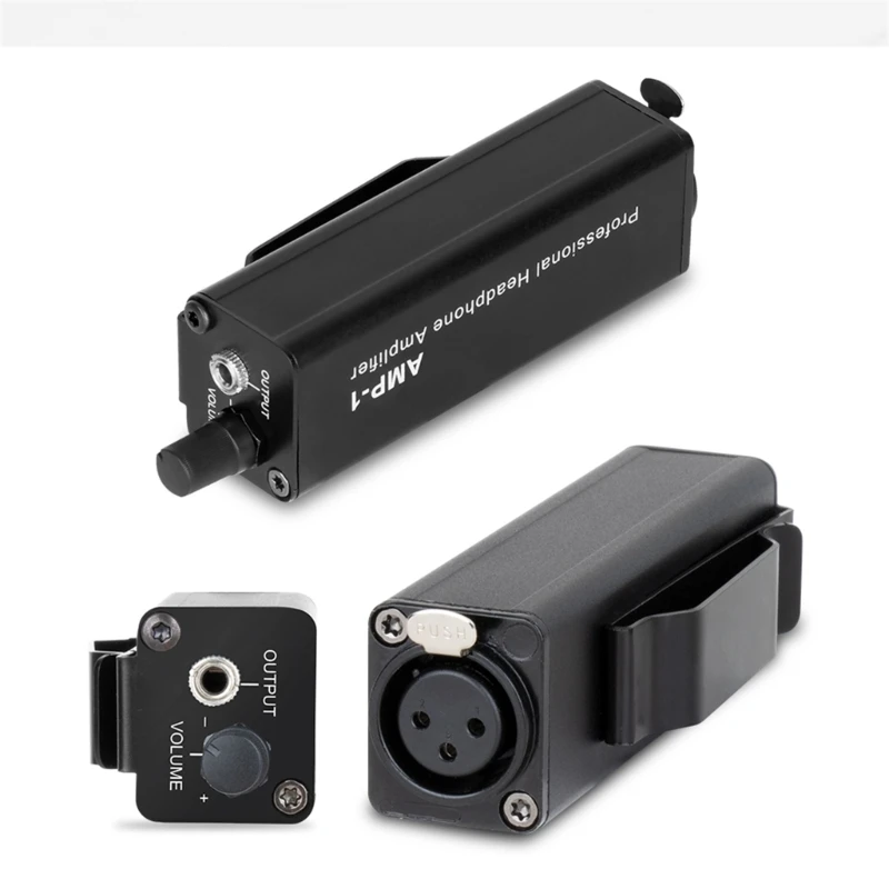 Adaptador amplificador fone ouvido ProfessionalXLR para 3,5 mm Conexão perfeita