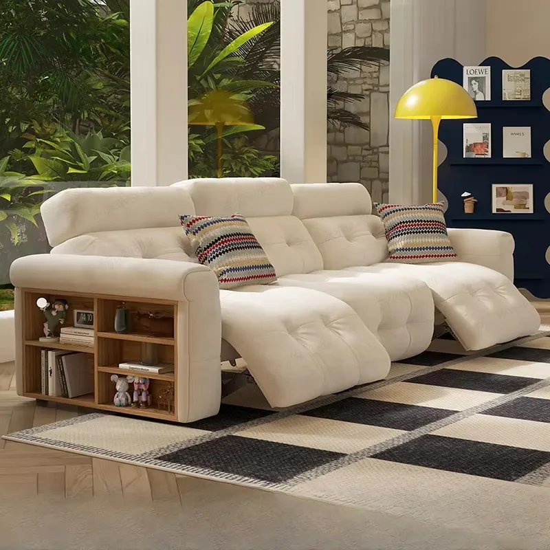 

Armrest High Back Sofas Waterproof Design Electric Designer Modern Sofas Lounges Lazy Nordic Divano Soggiorno Furniture Home