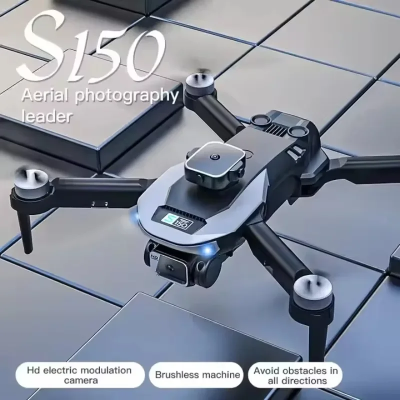 S150 Mini Drone 4K Dual Camera Professional Aerial Photography Obstacle Avoidance Brushless Motor Dron Quadcopter Toys