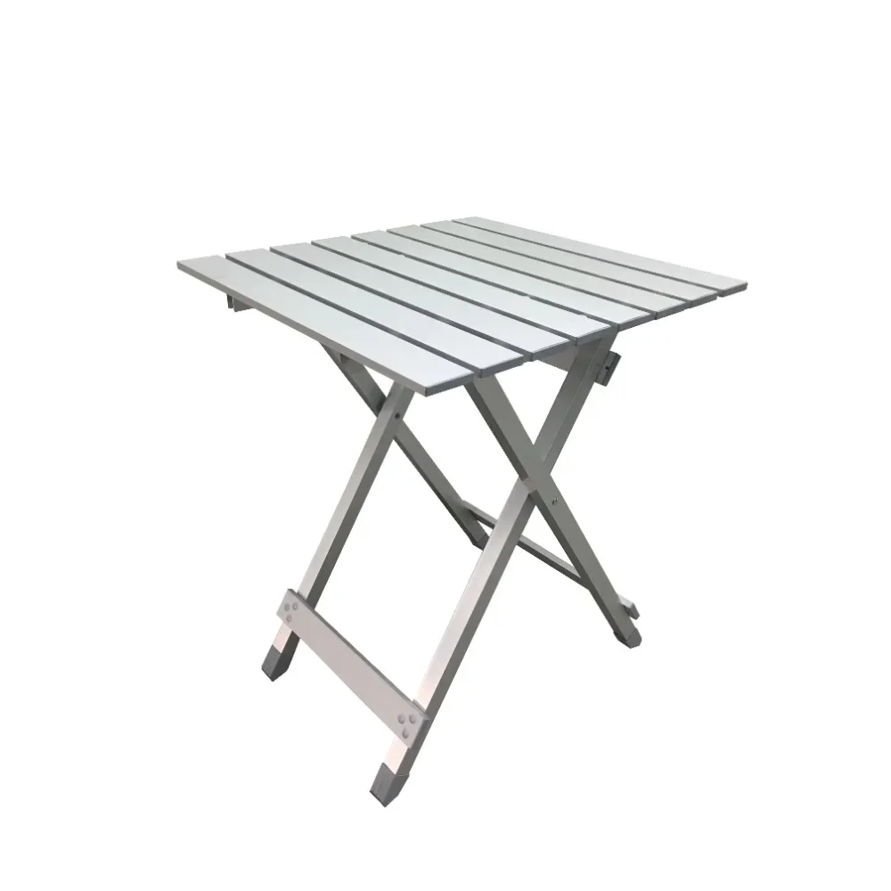 &Camping Table, Silver Convenient