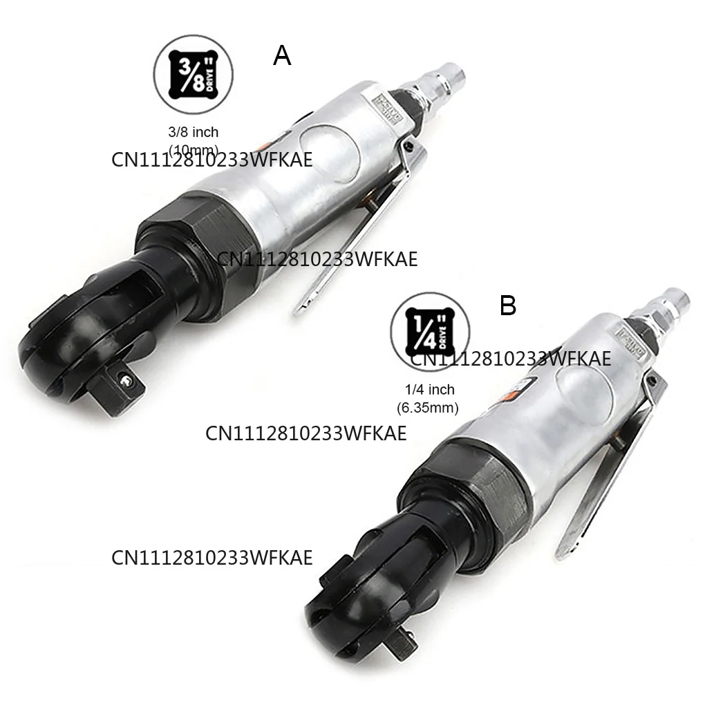 1/4 3/8 Multi-functional Mechanical Machine Vehicle Tool Air Pneumatic Ratchet Wrench Torque Spanner Square Head