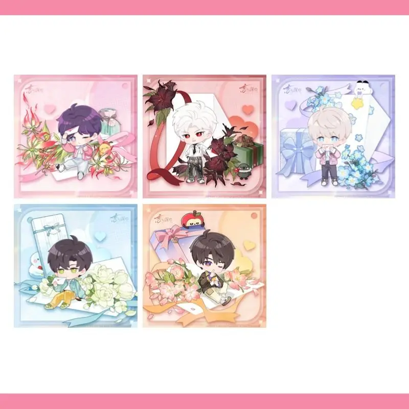 

5 шт., аниме «Любовь и глубокий космос», Xavier Sylus, косплей, мультяшное фото, ЛОМО, украшение для карт, коллекция, подарок