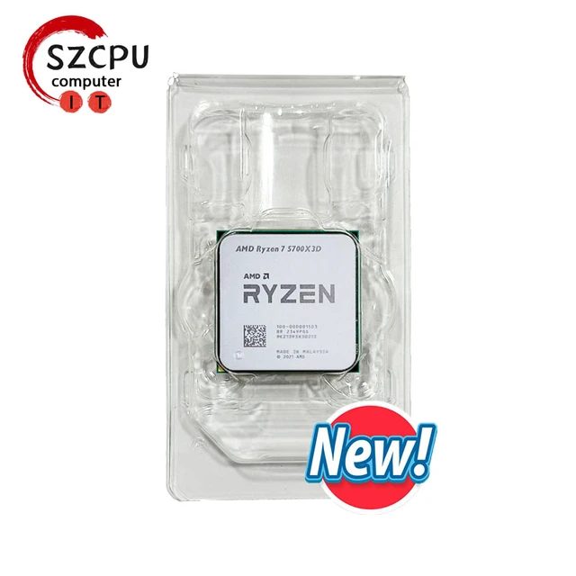 新品】AMD Ryzen7 5700X3D CPU 新品】AMD Ryzen7 5700X3D CPU