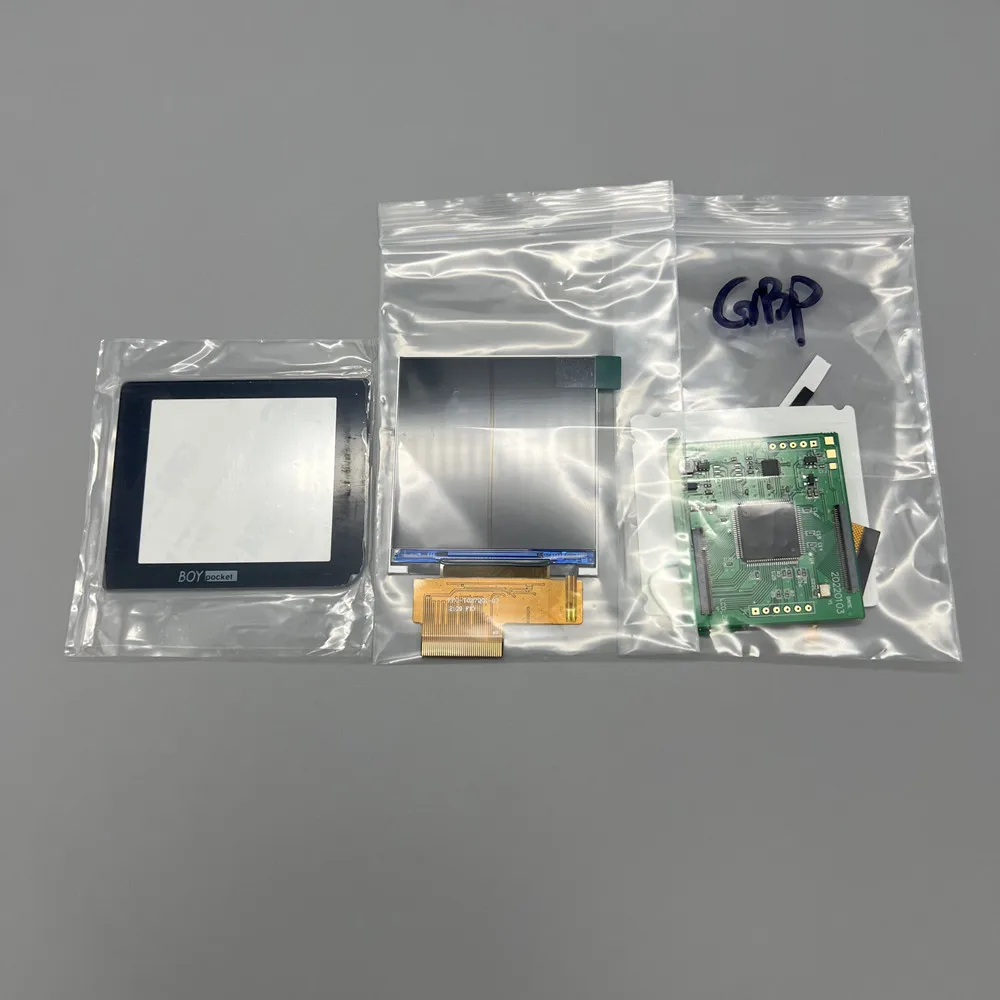 Nieuw GBP LCD-scherm. Eenvoudig te installeren 2,6 inch origineel formaat IPS LCD-scherm met hoge helderheid, geschikt voor Nintendo Gameboy Pocket