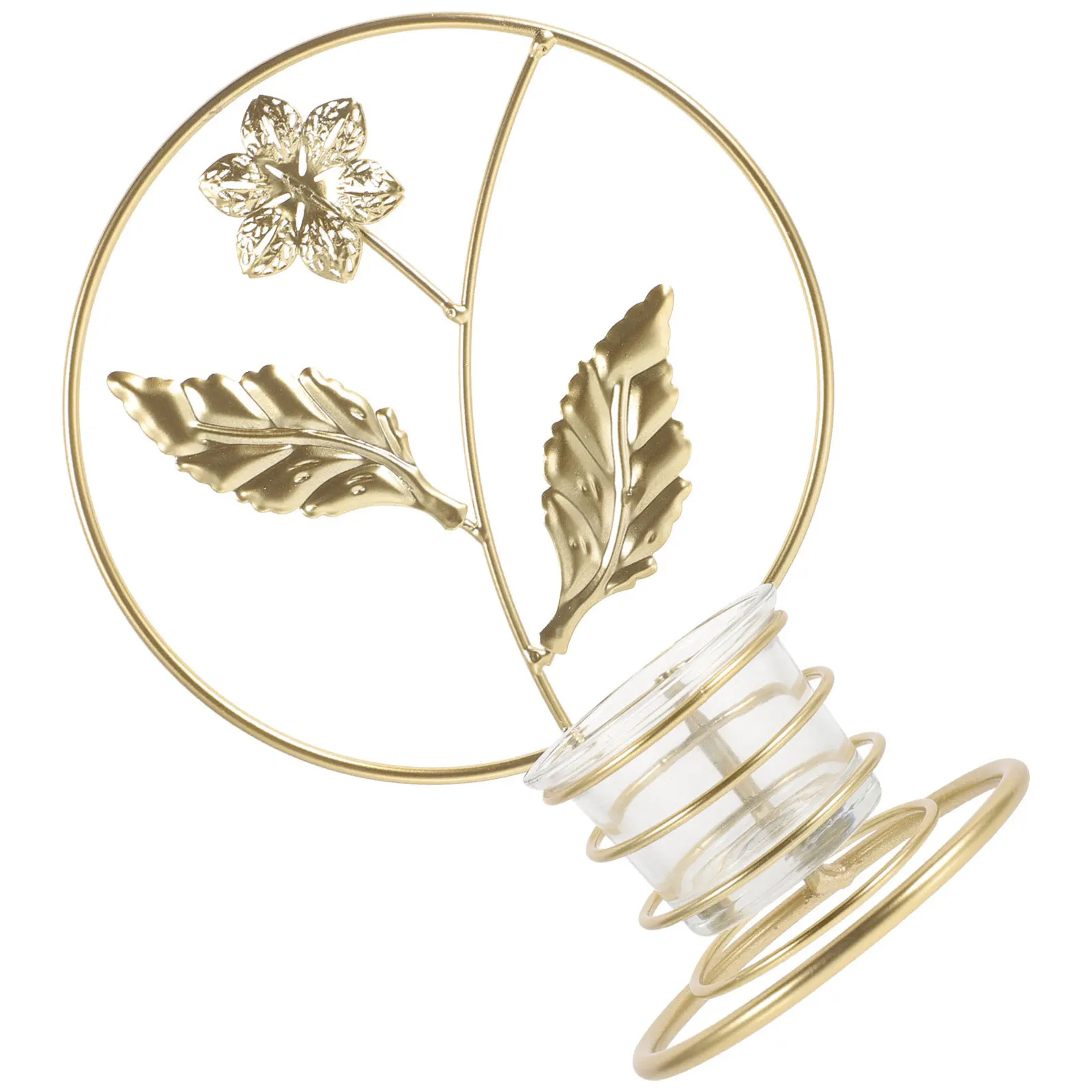 حامل الحديد Tealight خمر ديكور سطح المكتب حامل شمعدان الزفاف الديكور حامل شمعدان معدني