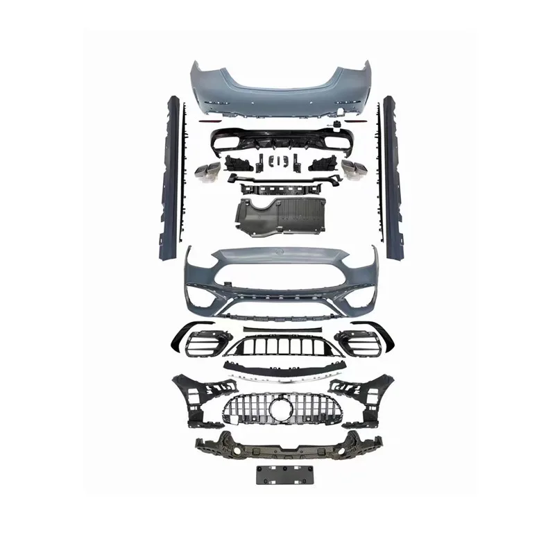 

Suitable for Mercedes-Benz C-Class W206 modified bumper surround C63 front face kit C63 surround