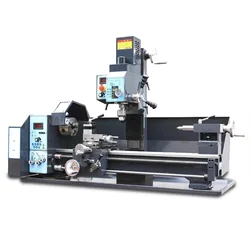 Best Price 750W Mini Metal Lathe Machine Variable Speed Lathe Metric and Inch Thread Metal Wood Turning EU Fast Shipping