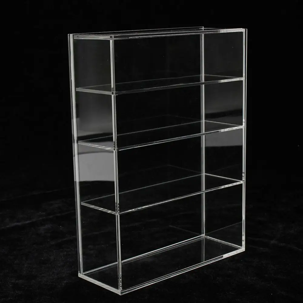 

Four-Layers Sliding Door Acrylic Display Box Show Case for Mini Perfume Bottle